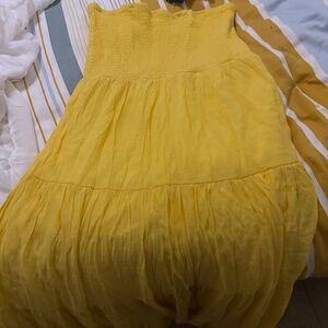 Maxi yellow amalfi fashion nova dress
